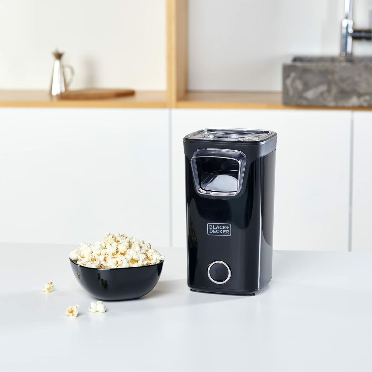 Popcorn Maker Black & Decker ES9680100B Black 1100 W-9