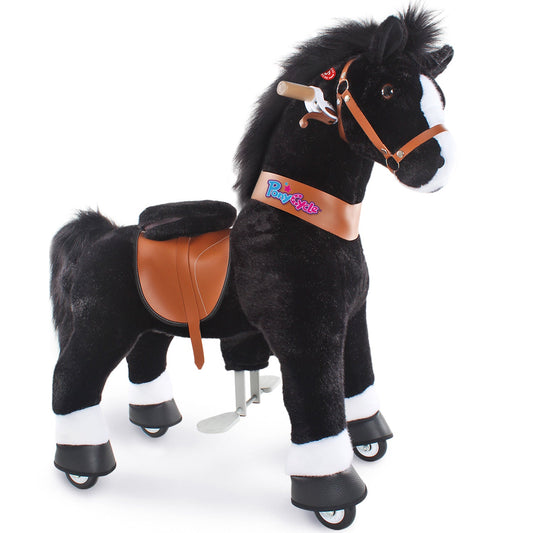PonyCycle® horse Age 4-7 Black（UK&EU in Stock）-0