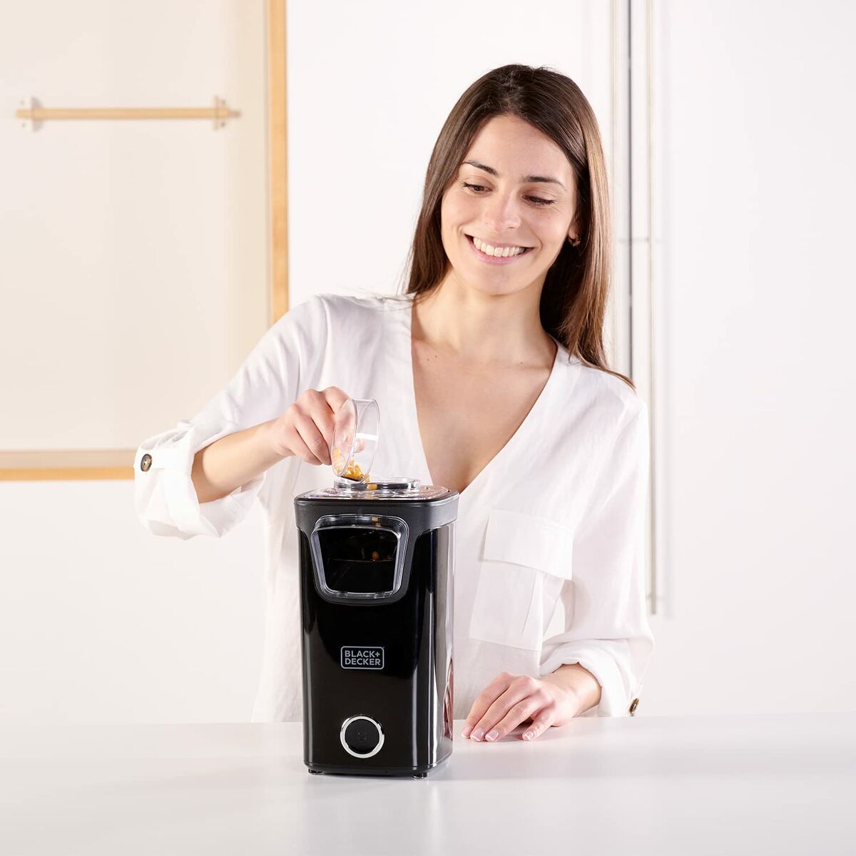 Popcorn Maker Black & Decker ES9680100B Black 1100 W-3