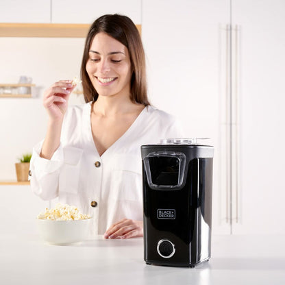 Popcorn Maker Black & Decker ES9680100B Black 1100 W-1