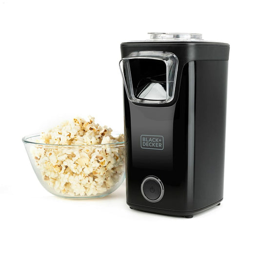 Popcorn Maker Black & Decker ES9680100B Black 1100 W-10