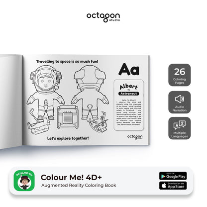 Octaland ColourMe!  Augmented Reality Coloring Book-1
