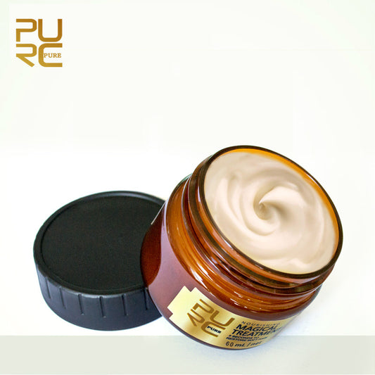 Hair Mask and Moroccan glycerin essential oil soft and shiny conditioner nourish and repair fluffy set
